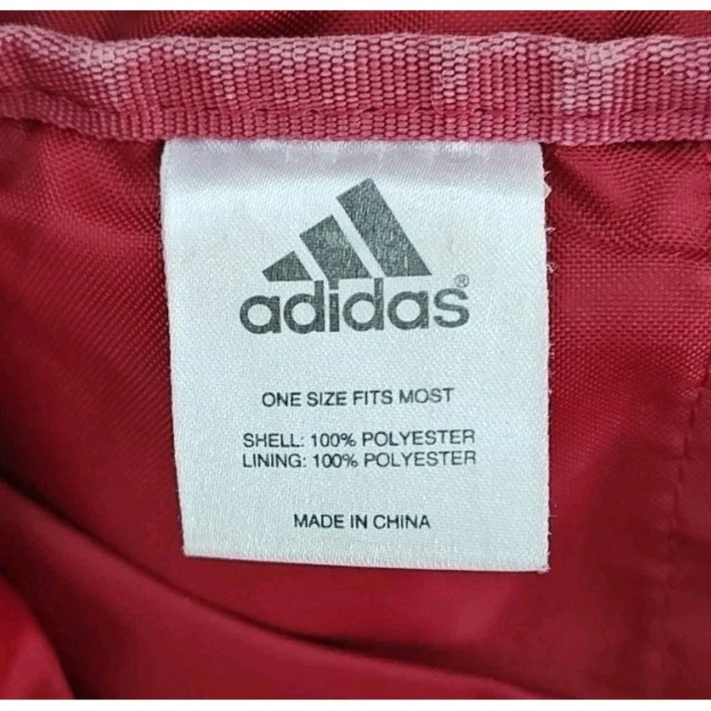 Adidas Backpack 2012 Adult school‎ work Pockets Adjustable Straps Black Red